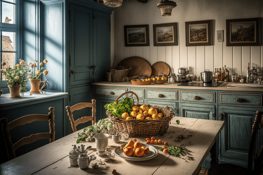 french country kitchen