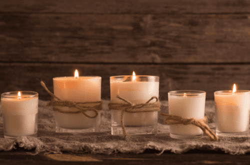 DIY scented candles