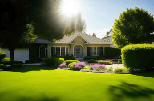 maintenance of landscaping